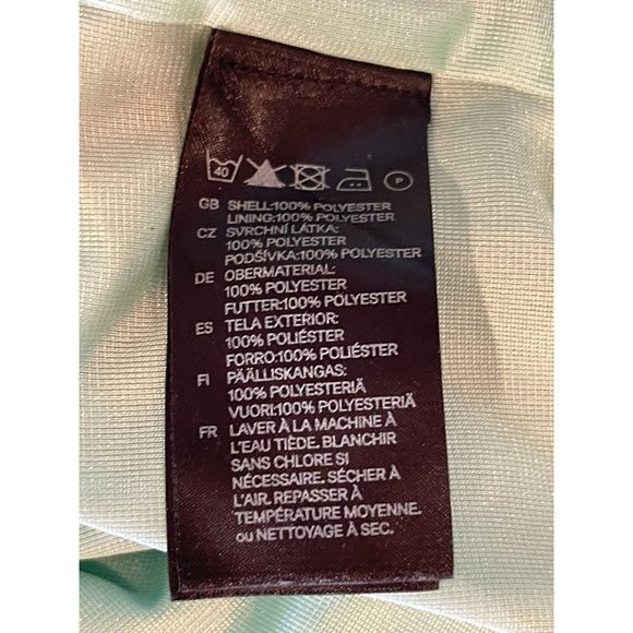 H&M Womens Floral Flowy Playsuit Romper Ruffle Layered Scoop Neck Blue Orange 4 - Picture 6 of 6